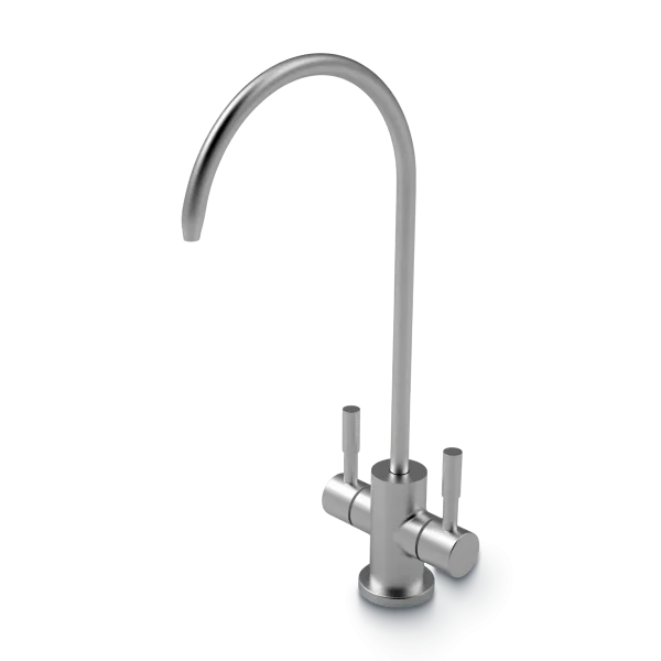 Rubinetto Collo di Cigno a 2 Vie - Per purificatore d'acqua