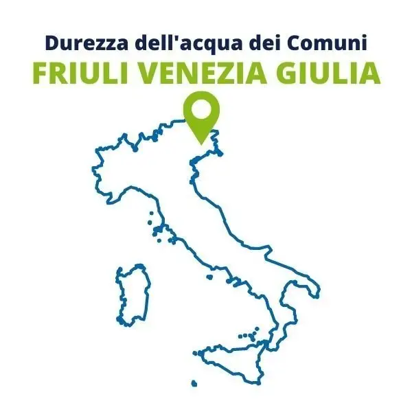 PDF - Tabella Durezza dell'acqua - FRIULI VENEZIA GIULIA