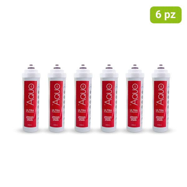 Pack 6 filtri AK100-U di ricambio per depuratore AK100H